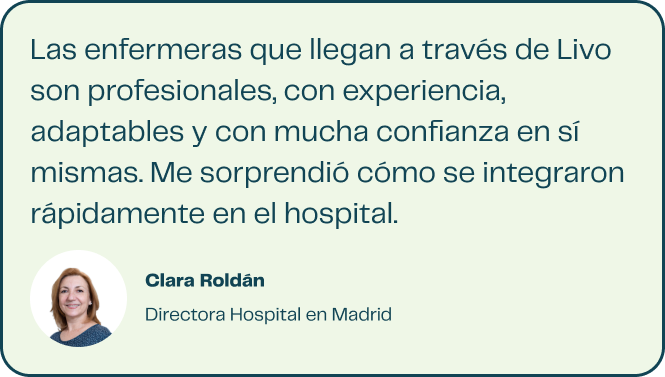 Testimonio Directora de Enfermería